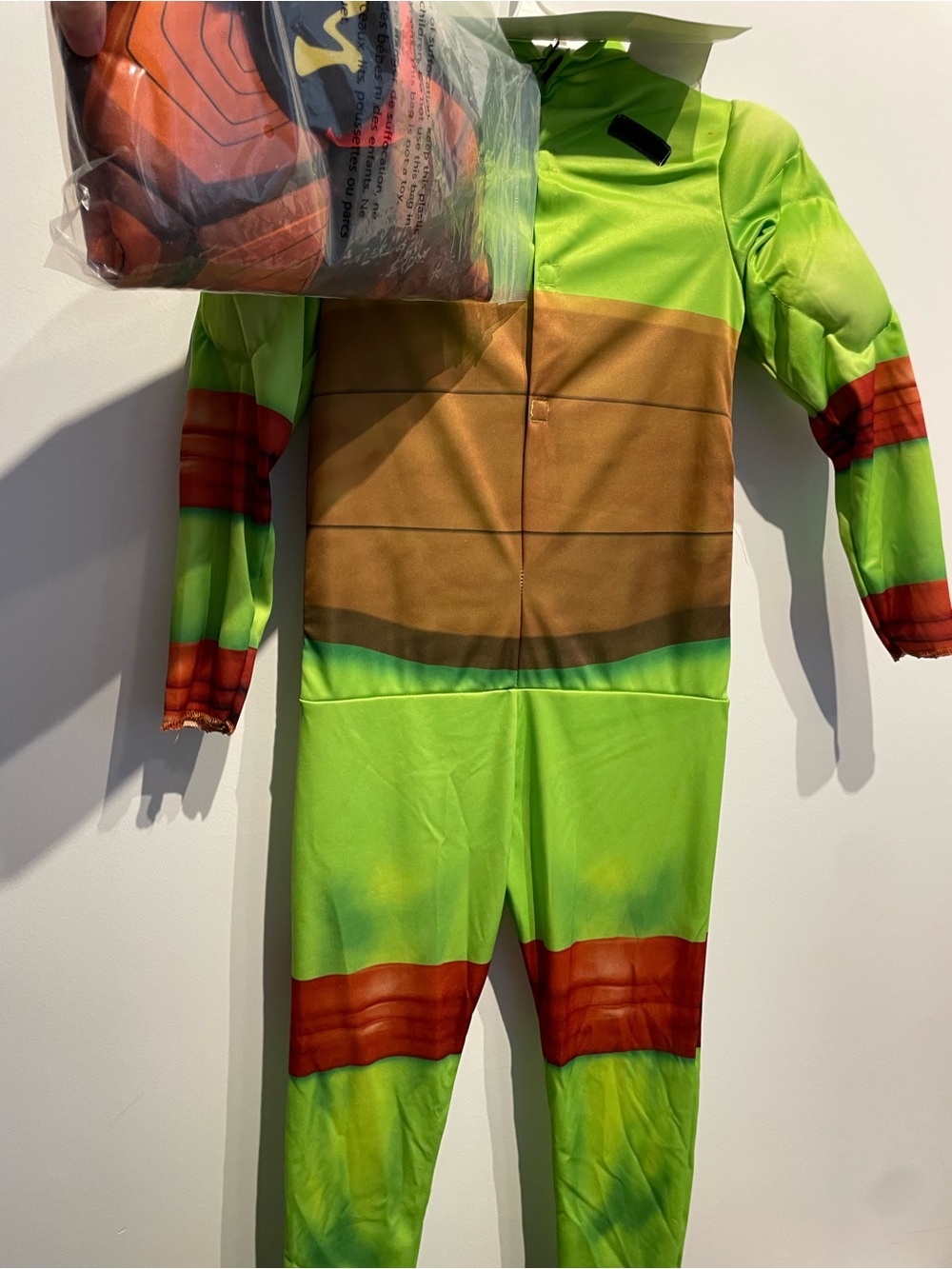 Teenage Mutant Ninja Turtle Tales Kids 4-in-1 Costume Jumpsuit Green M (7-8) NWT - Picture 7 of 7